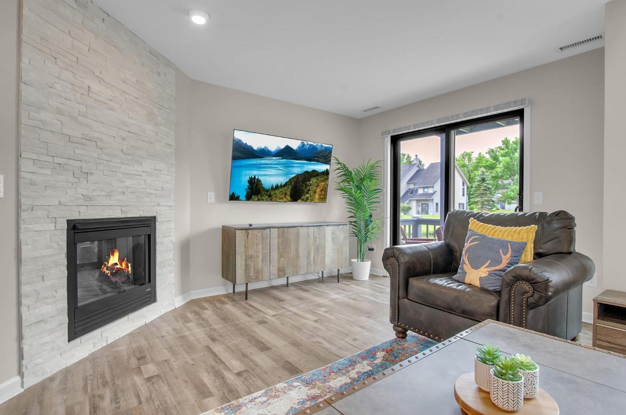 Family Townhouse With Fireplace Ellicottville Eksteriør billede