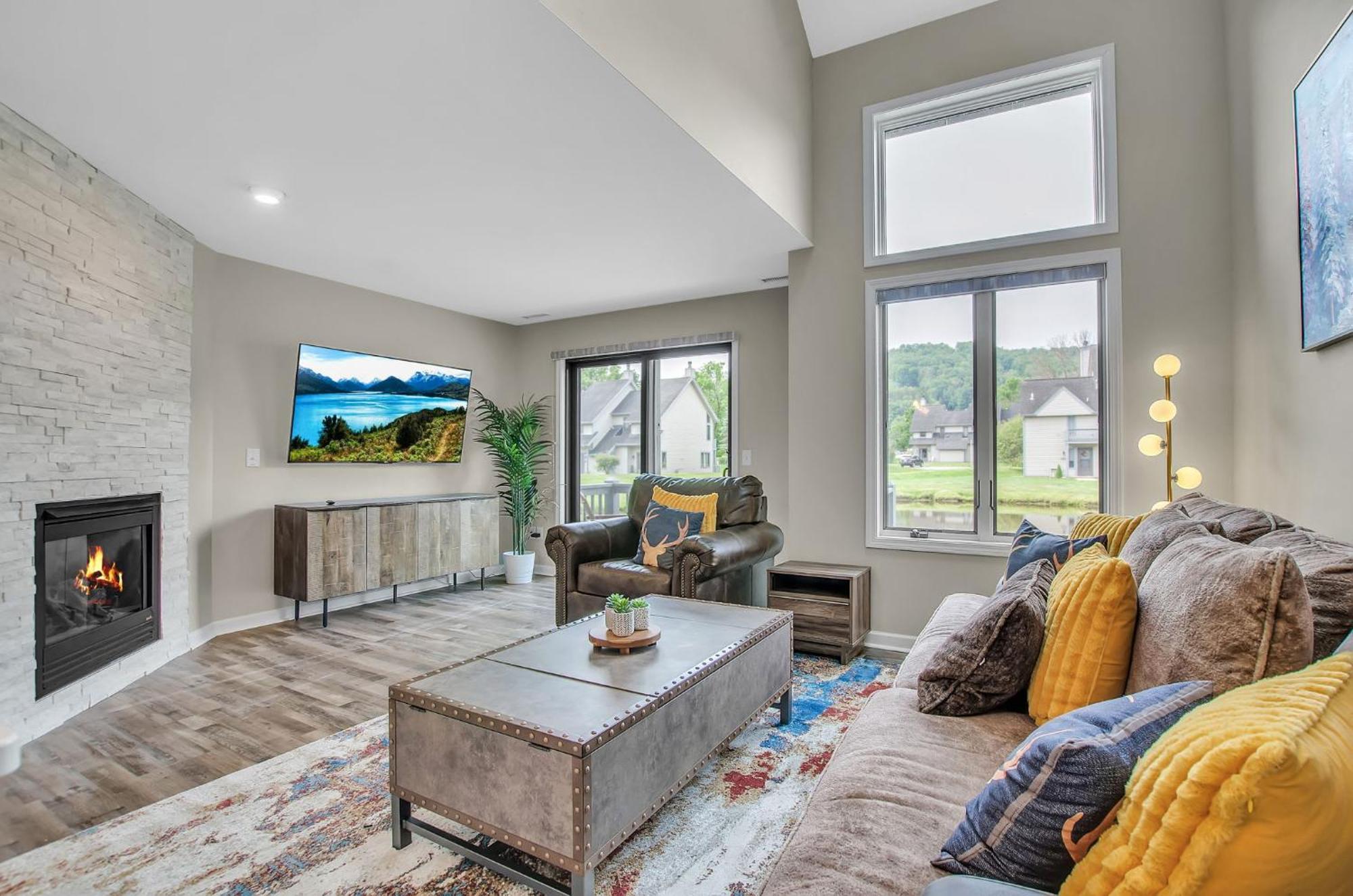 Family Townhouse With Fireplace Ellicottville Eksteriør billede
