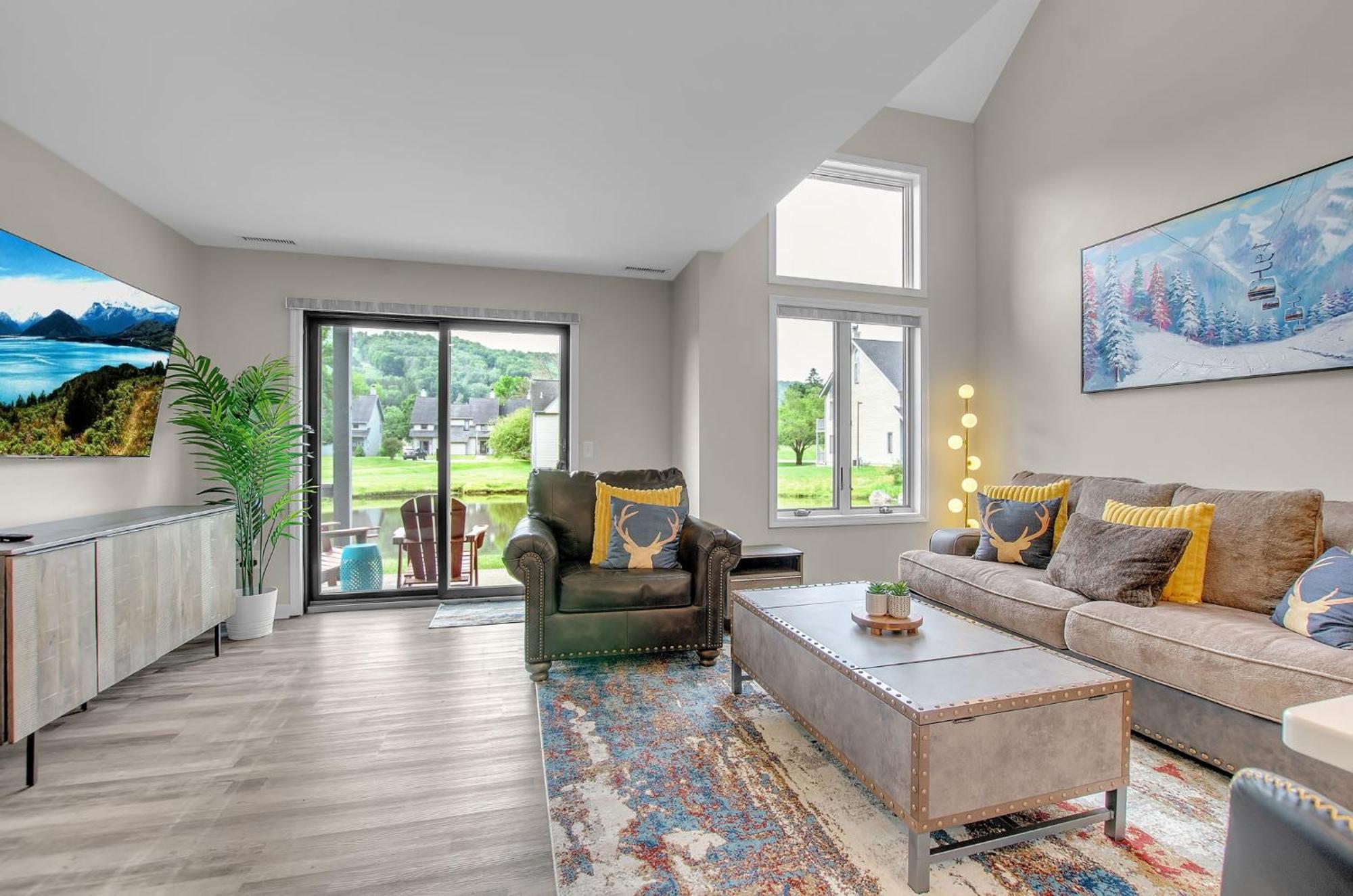 Family Townhouse With Fireplace Ellicottville Eksteriør billede