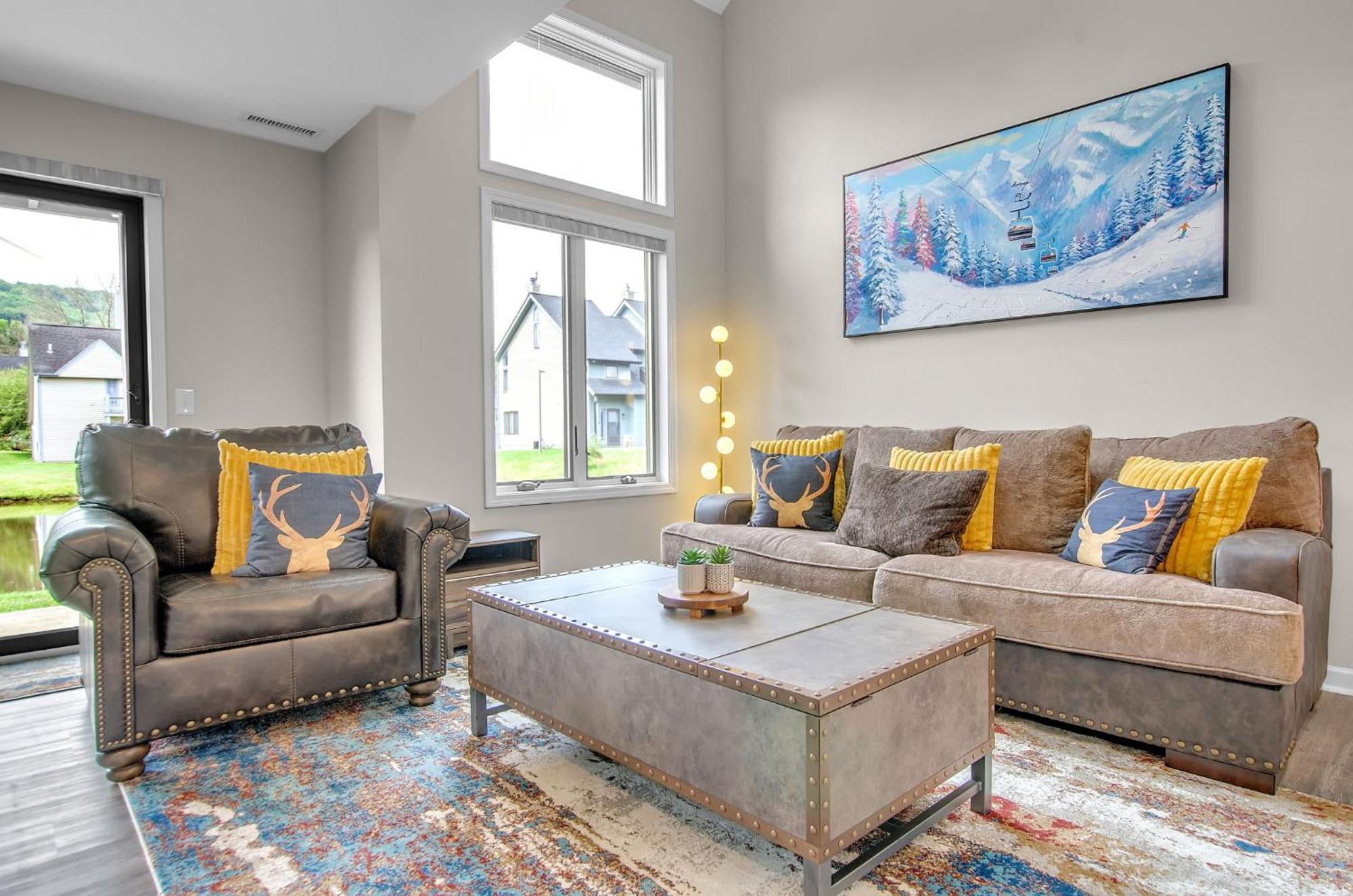 Family Townhouse With Fireplace Ellicottville Eksteriør billede
