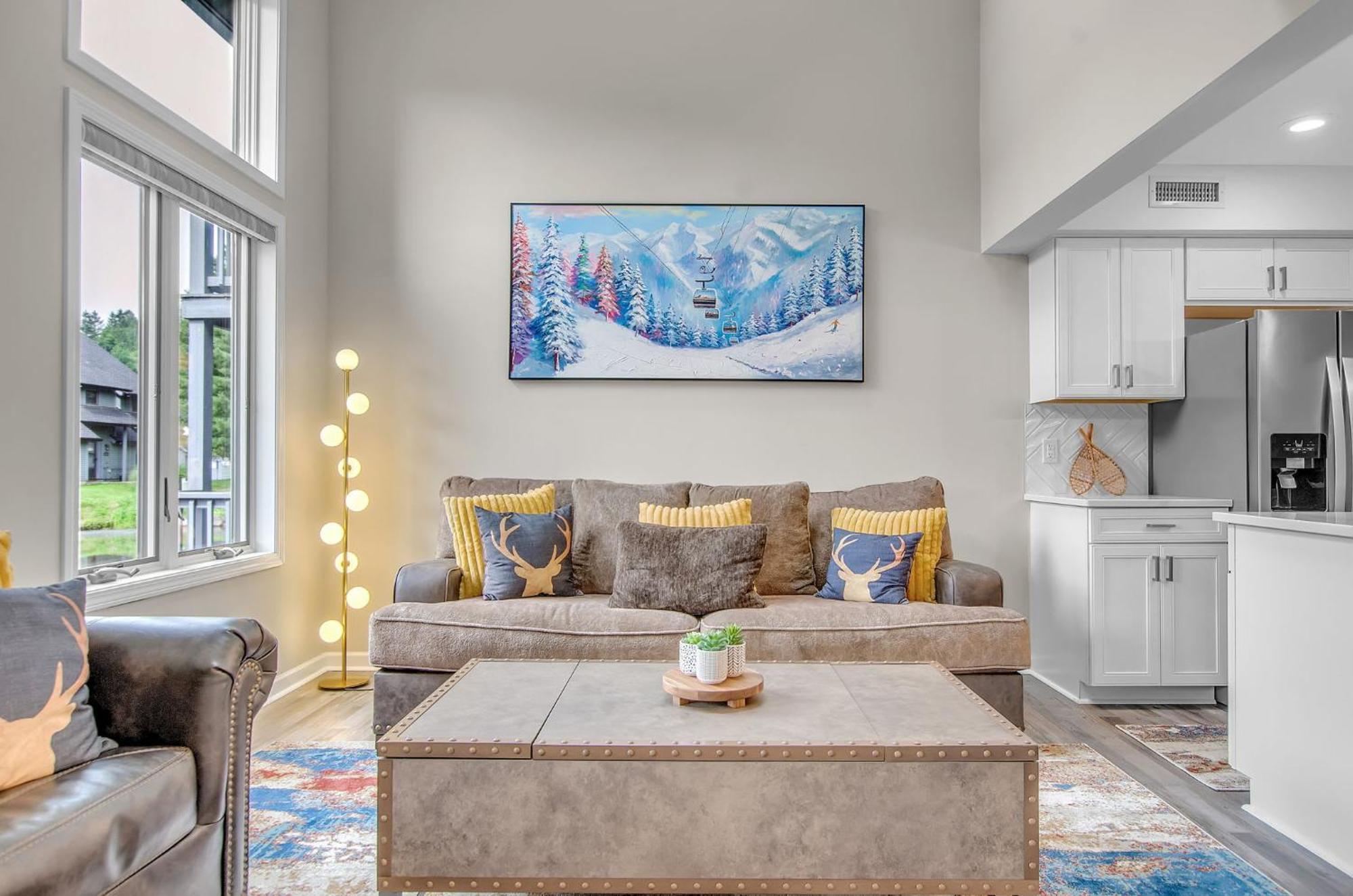 Family Townhouse With Fireplace Ellicottville Eksteriør billede